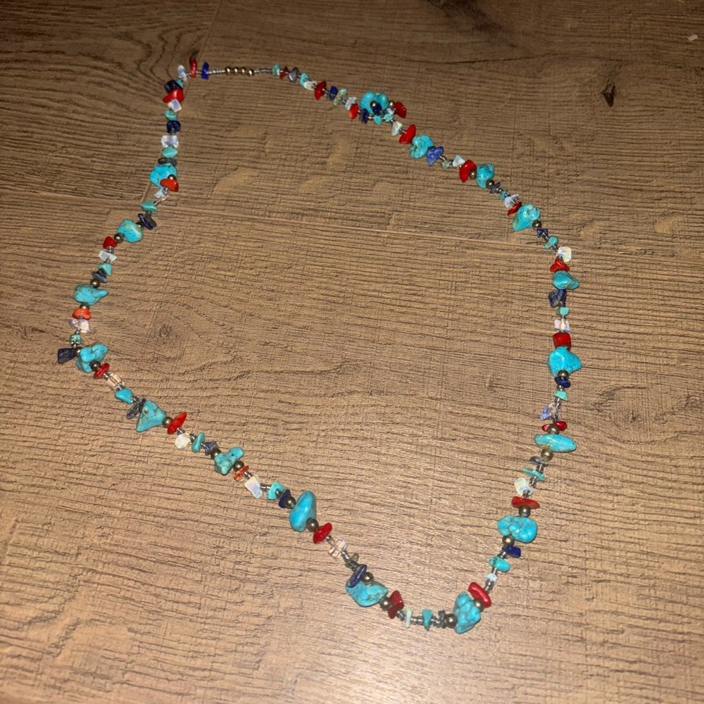 Natural stone protection necklace​